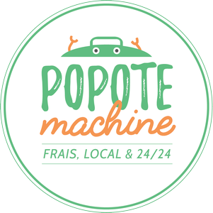 Machine automatique distribuant des popotes en entreprise à Annecy